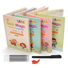 Magic Reusable Practice Copybook for Kids, Age 3-5 - WonderKiddos